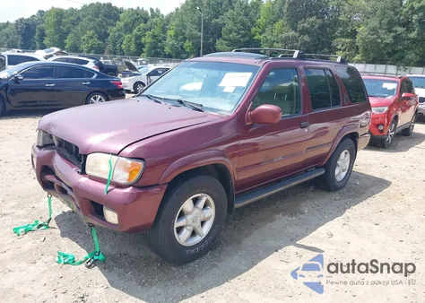 2001 Nissan Pathfinder Le from USA, damaged, VIN JN8DR09X21W567367